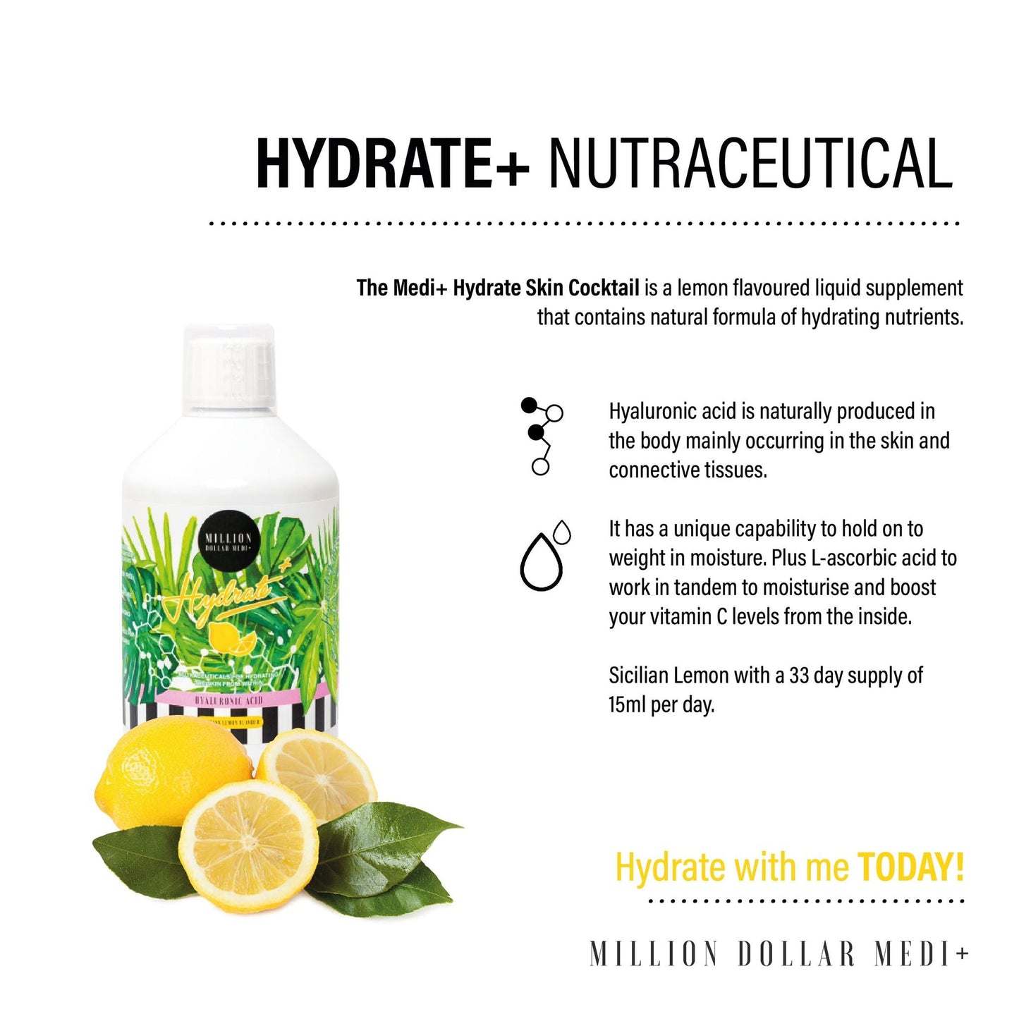 Medi+ Skin Cocktail – Hydrate